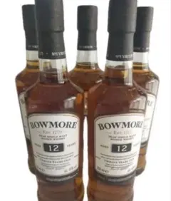 ボウモアBOWMORE 12年　350ml 5本のサムネイル
