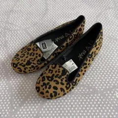 ネクスト　18.5cm キッズシューズ　スリッポン　豹柄　新品