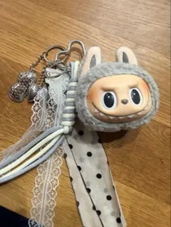 【新品】LABUBU ラブブ 頭 キーホルダー ストラップ