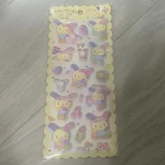 【新品】ウサハナ/ぷっくりシール