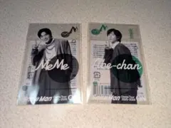 SnowMan クリアステッカー【めめあべ】