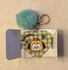 ファミマ限定 BT21 ポンポンつきアクリルキーホルダー CHIMMY チミー