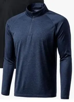 テスラ ハーフジップ シャツ