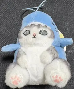 モフサンド サメにゃん ぬいぐるみマスコット mofusand