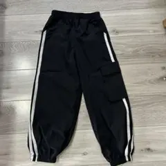 サイドライン　ジョガーパンツ　キッズ　新品
