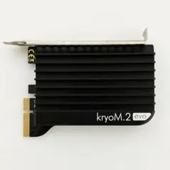 NVMe SSD 冷却 大型ヒートシンク kryoM.2 evo M.2