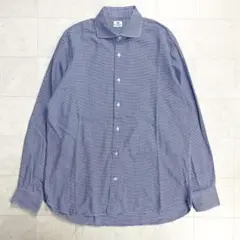 BEAMS HEART 千鳥柄 長袖シャツ メンズ XLサイズ AT-164