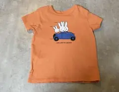 【未使用】 ミッフィー オレンジTシャツ 90cm
