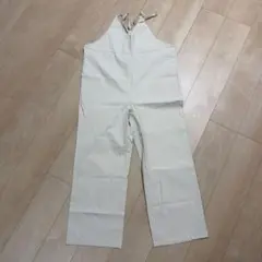 新品未使用 Fashion アイボリー ストラップ付き オールインワンサロペット