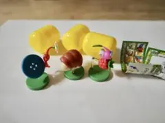 ピクミン チョコエッグ フィギュア 3種 03 赤 07 羽 14 パンモドキ