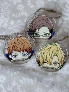 【ヒプノシスマイク】はむはむクリップ　銃兎・理鶯・一二三