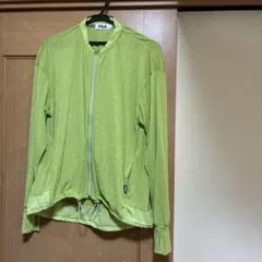 FILA ジップアップパーカー ライトグリーン