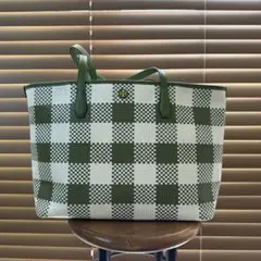 TORY BURCH カゴトートバッグ