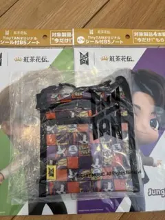 BTS 防弾少年団　タイニータン　butterポーチ　おまけシール