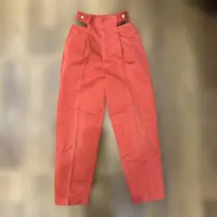 サイドウエストが可愛い！JEANASIS パンツ ハイウエスト ジーナシス