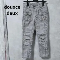 douxce deux　デュークスデューチェ　ギンガムチェックパンツ