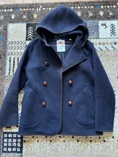 DANTON ネイビー ピーコート 34