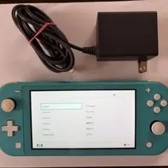 本体➕充電器付き　Nintendo Switch Lite ターコイズ
