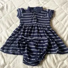 RALPH LAUREN ワンピース 80cm ブルマ付き ボーダー