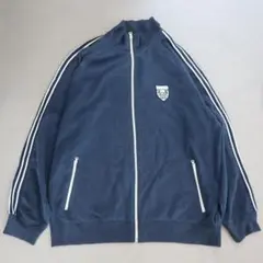 古着　イングランド　ワッペン　ラグラン　スウェット生地　トラックジャケット