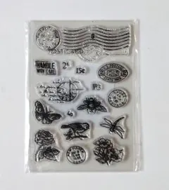 82海外 クリアスタンプ シリコンスタンプ