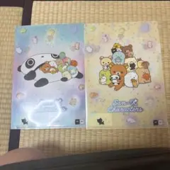 San-X Characters A4 クリアファイル 2枚セットのサムネイル