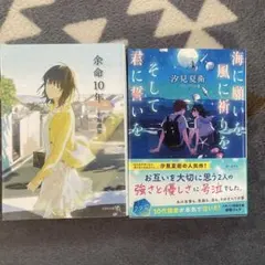 余命10年＆海に願いを風に祈りをそして君に誓いを 小説二冊セット