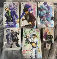 ジョジョの奇妙な冒険 ダイヤモンドは砕けない 一番くじ 7点セット