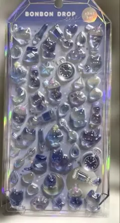 正規品 よるねこ ボンボン ドロップ シール シャーベット クーリア