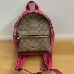 COACH ピンク リュック・バックパック
