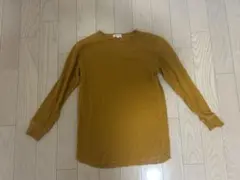 ＴＫ　長袖Tシャツ マスタードイエロー