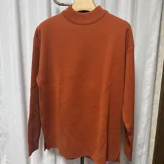 UNITED TOKYO ウールミラノリブモックネックニット