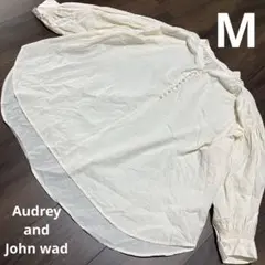 Audrey and John wad コットンシアーブラウス　Mのサムネイル
