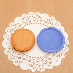 308 ラングドシャ型 デコ パーツ 樹脂粘土 クッキー モールド シリコン