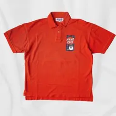Captain Santa ポロシャツ オレンジ アメカジ 古着 レトロのサムネイル