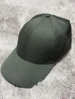 オリーブグリーン キャップ　調整可能