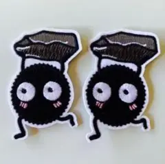 キャラクター刺繍パッチ 2枚セット