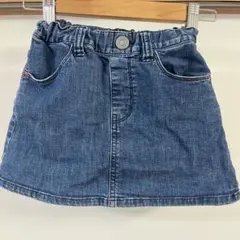 DOUBLE.B デニムスカート 120