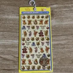 プーさん　ボンボンドロップシールミニ　BONBON DROP mini