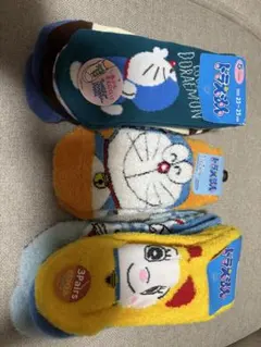 ドラえもん キャラクターソックス 3足セット