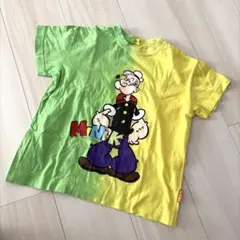 ミニケー　ポパイ　タイダイ　グラデーション　Tシャツ　110のサムネイル