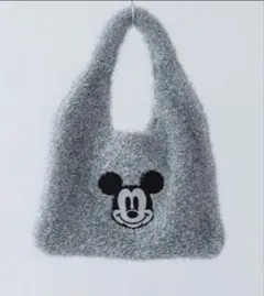 RODE SKO Mickey ワンハンドル ラメ ニットバッグ 別注のサムネイル