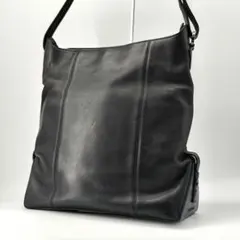 23493✨モンブラン レザー ワンショルダーバッグ ハンドバッグ メンズ 黒のサムネイル