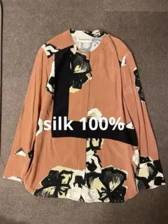 ヴィンテージ シルク100% シャツ MALENE BIRGER ブラウスのサムネイル