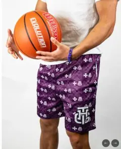 the hoop gang チャームパープル バスパン ショーツ Sのサムネイル