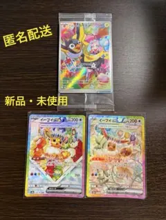 イーブイex SAR2枚　ナンジャモのカイデン 合計3枚セット