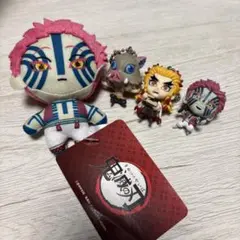 鬼滅の刃 ぬいぐるみマスコット 4種セット