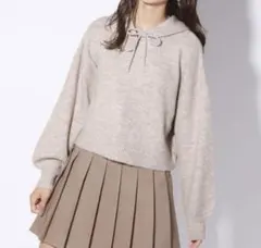 レピピアルマリオ・ショート丈ニットパーカー