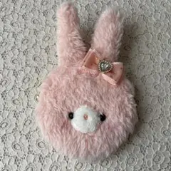 ① うさぎ型ポーチ ハンドメイド