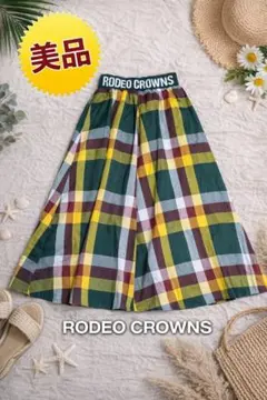 RODEO CROWNS　チェックスカート
